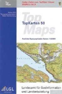 TopMaps Baden-Württemberg 1 : 50.000 2012, DVD-ROM
