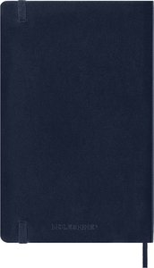 Moleskine 12 Monate Tageskalender 2024, Large/A5, Saphir