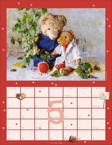 Teddybären Kalender 2026