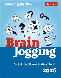 Brain Jogging Tagesabreißkalender 2026