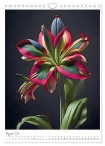 Flora Fantastica (Wandkalender 2024 DIN A4 hoch), CALVENDO Monatskalender