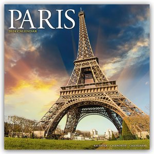 Paris 2024 - 16-Monatskalender