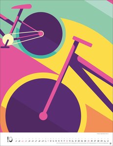 Bike Art Posterkalender 2026