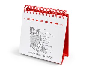 Hauck & Bauer Postkartenkalender 2025
