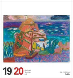 Kunst Tagesabreißkalender 2025 - Kulturkalender - Künstler, Werke, Museen
