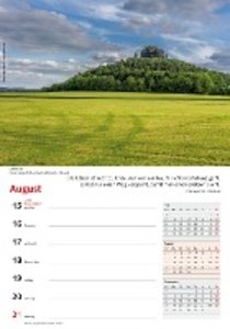 Wochenkalender Landschaften Ostdeutschlands 2022