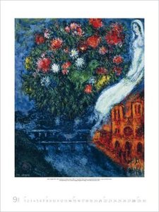Marc Chagall 2025. Wandkalender.