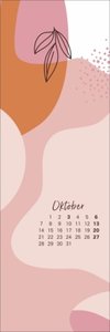 Pastel Art Lesezeichen & Kalender 2024. Eine kleine Aufmerksamkeit für Bücherfreunde: Kunstwerke in zarten Pastelltönen im Lesezeichenkalender 2024. Format 6 x 18 cm.