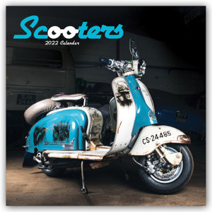 Scooters - Motorroller 2022 - 16-Monatskalender