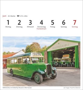 England Sehnsuchtskalender 2026