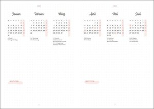 Punkte Bullet Journal A5 Kalender 2022
