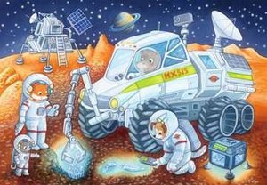 Ravensburger Kinderpuzzle - 05665 Reise durch den Weltraum - 2x24 Teile Puzzle für Kinder ab 4 Jahren