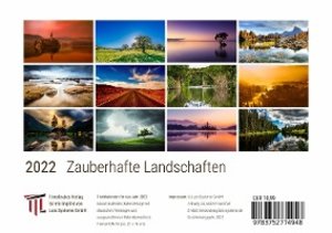 Zauberhafte Landschaften 2022 - Timokrates Kalender, Tischkalender, Bildkalender - DIN A5 (21 x 15 cm)