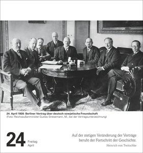 Chronik Tagesabreißkalender 2026 - Kulturkalender - Personen, Ereignisse, Schauplätze