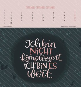 Cute as a button 2024 - Postkarten-Kalender - Kalender-mit-Postkarten - zum-raustrennen - 16x17
