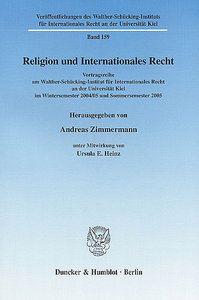 Religion und Internationales Recht.