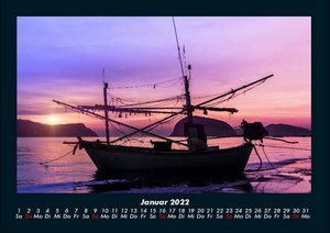 Bootskalender 2022 Fotokalender DIN A4
