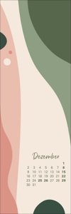 Pastel Art Lesezeichen & Kalender 2024. Eine kleine Aufmerksamkeit für Bücherfreunde: Kunstwerke in zarten Pastelltönen im Lesezeichenkalender 2024. Format 6 x 18 cm.
