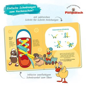 Pittiplatsch - Schnürsenkelbuch (mit Modellschuh)