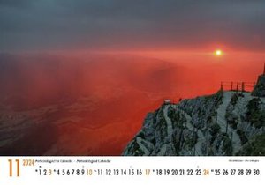 Meteorologischer Kalender 2024 - Meteorological Calendar