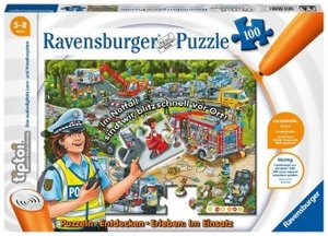 Ravensburger 00554 - tiptoi®, Puzzeln, Entdecken, Erleben: Im Einsatz, 100 Teile