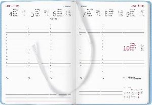 Ladytimer Deluxe Sky 2023 - Taschen-Kalender A6 (10,7x15,2 cm) - Tucson Einband - mit Motivprägung - Weekly - 128 Seiten - Alpha Edition