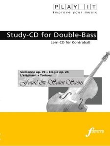 Study-CD Double-Bass Sicilienne op.78+Elegie op.24