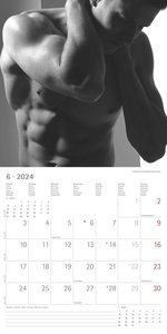 Masculine 2024 - Broschürenkalender 30x30 cm (30x60 geöffnet) - Kalender mit Platz für Notizen - Maskulin - Bildkalender - Wandplaner - Erotikkalender