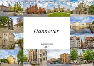 Hannover Stadtansichten (Tischkalender 2020 DIN A5 quer)