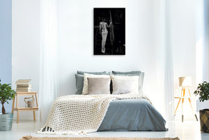 Premium Textil-Leinwand 60 cm x 90 cm hoch Ein Motiv aus dem Kalender Weibsbilder - hautnah