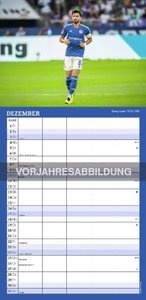 FC Schalke 04 2024 - Fanterminer - Fan-Kalender - Fußball-Kalender - 22x45 - Sport