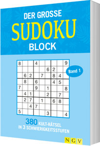 Der große Sudokublock. Bd.1