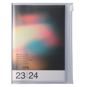 MARK'S 2023/2024 Taschenkalender A6 vertikal, Gradient, Black