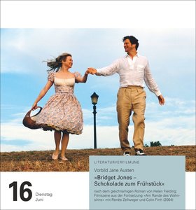 Literatur Tagesabreißkalender 2026 - Kulturkalender - Autoren, Werke, Hörbücher
