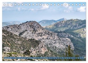 Mallorcas faszinierende Bergwelt (Tischkalender 2024 DIN A5 quer), CALVENDO Monatskalender