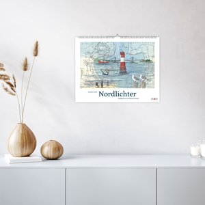 Nordlichter - See(h)karten Kalender 2026
