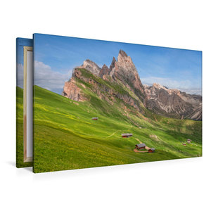 Premium Textil-Leinwand 120 cm x 80 cm quer Ein Motiv aus dem Kalender Dolomiten, Alpenparadies im Norden Italiens