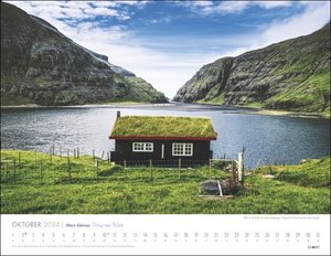Mein kleines Haus am Meer Kalender 2024. Hauptsache an der Küste! Wunderschöne Aufnahmen wecken in diesem Foto-Wandkalender die Sehnsucht nach einem Plätzchen direkt am Ozean