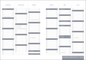 times&more Kalenderbuch 2023. Bunter Terminkalender mit flexiblem Umschlag. Handlicher Wochenplaner mit Punkten. Taschenkalender 2023 zum Planen von Terminen