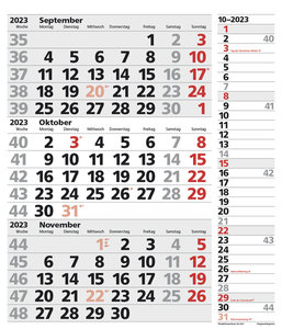 3-Monats-Planer XL Combi 2023