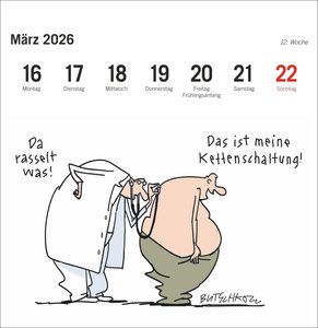 Peter Butschkow: Fahrrad unser Premium-Postkartenkalender 2026