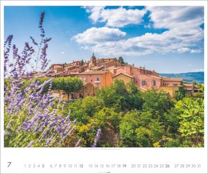 Provence Kalender 2026 - Blühende Lavendelfelder und malerische Dörfer