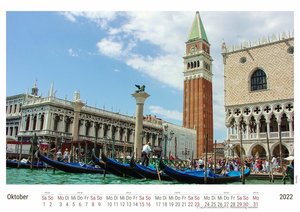 Venedig 2022 - White Edition - Timokrates Kalender, Wandkalender, Bildkalender - DIN A4 (ca. 30 x 21 cm)