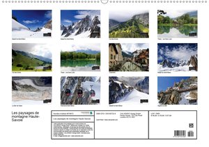 Les paysages de montagne Haute-Savoie (Premium, hochwertiger DIN A2 Wandkalender 2021, Kunstdruck in Hochglanz)