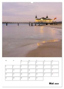 Usedom - Inseltraum im Norden (Wandkalender 2024 DIN A2 hoch), CALVENDO Monatskalender