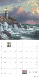 Thomas Kinkade: Land of Light Broschurkalender 2026