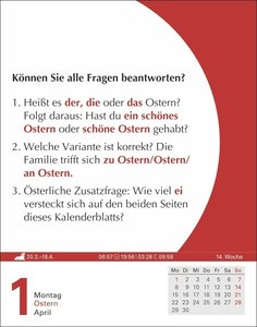 Duden Auf gut Deutsch! Tagesabreißkalender 2024. Tägliche Wissenshäppchen zu Rechtschreibung, Grammatik und Wortwahl. Der richtige Kalender für Sprachinteressierte