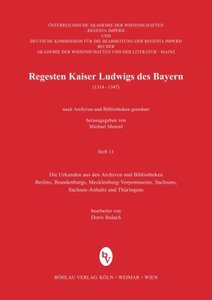 Regesten Kaiser Ludwigs des Bayern (1314-1347). H.11