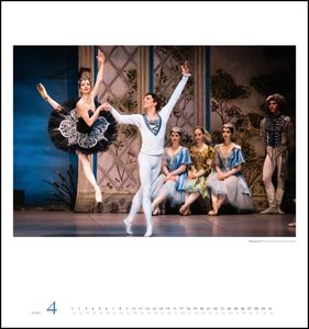 Zauberhaftes Ballett 2023 – Wandkalender 45,0 x 48,0 cm – Spiralbindung