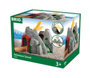 BRIO World 33481 Magischer Tunnel – Eisenbahnzubehör für die BRIO Holzeisenbahn – Kleinkinderspielzeug mit Effekten empfohlen für Kinder ab 3 Jahren